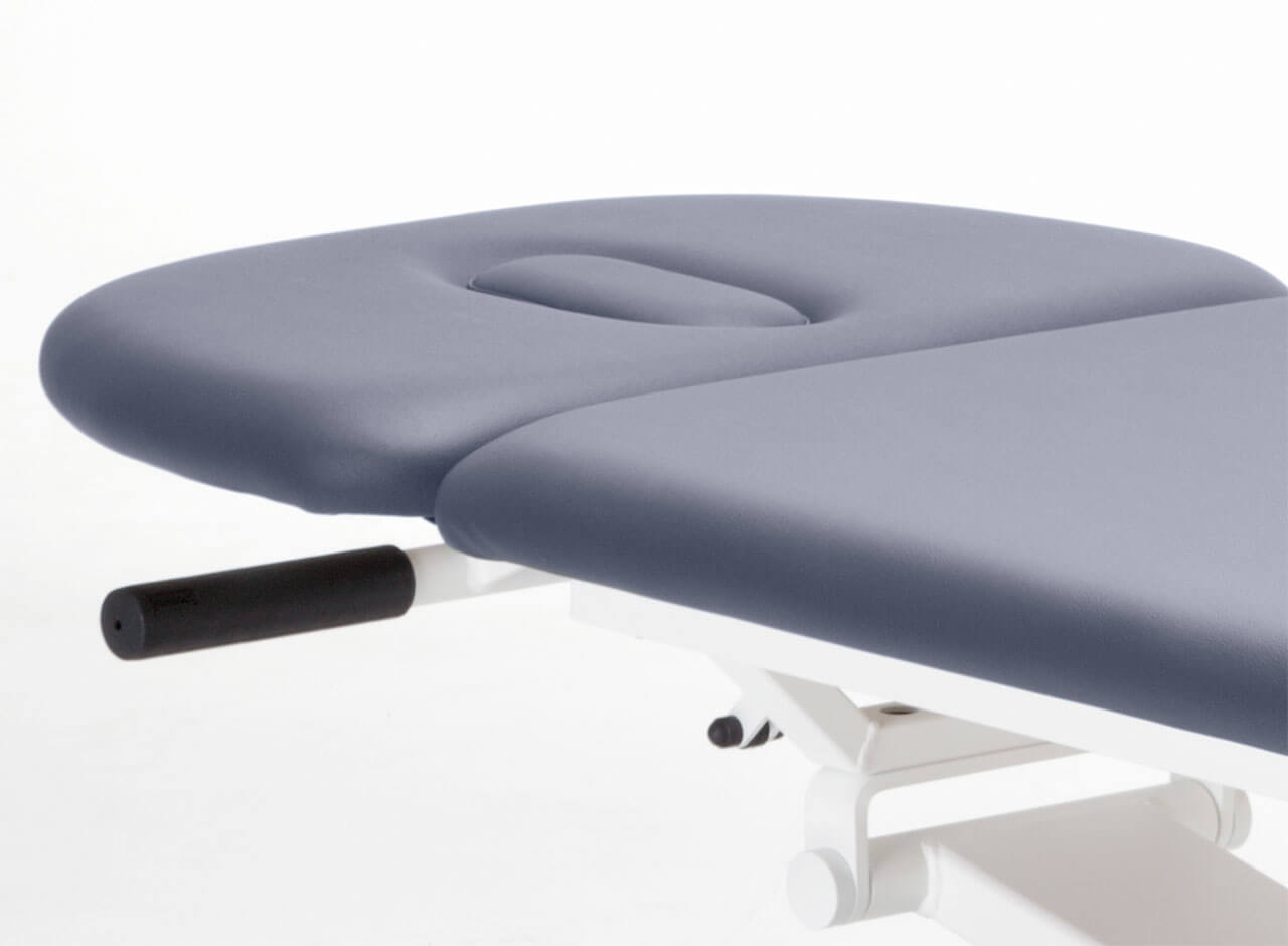 Handgriff - Hinweis: Nicht bei dreiteiligem Kopfteil möglich