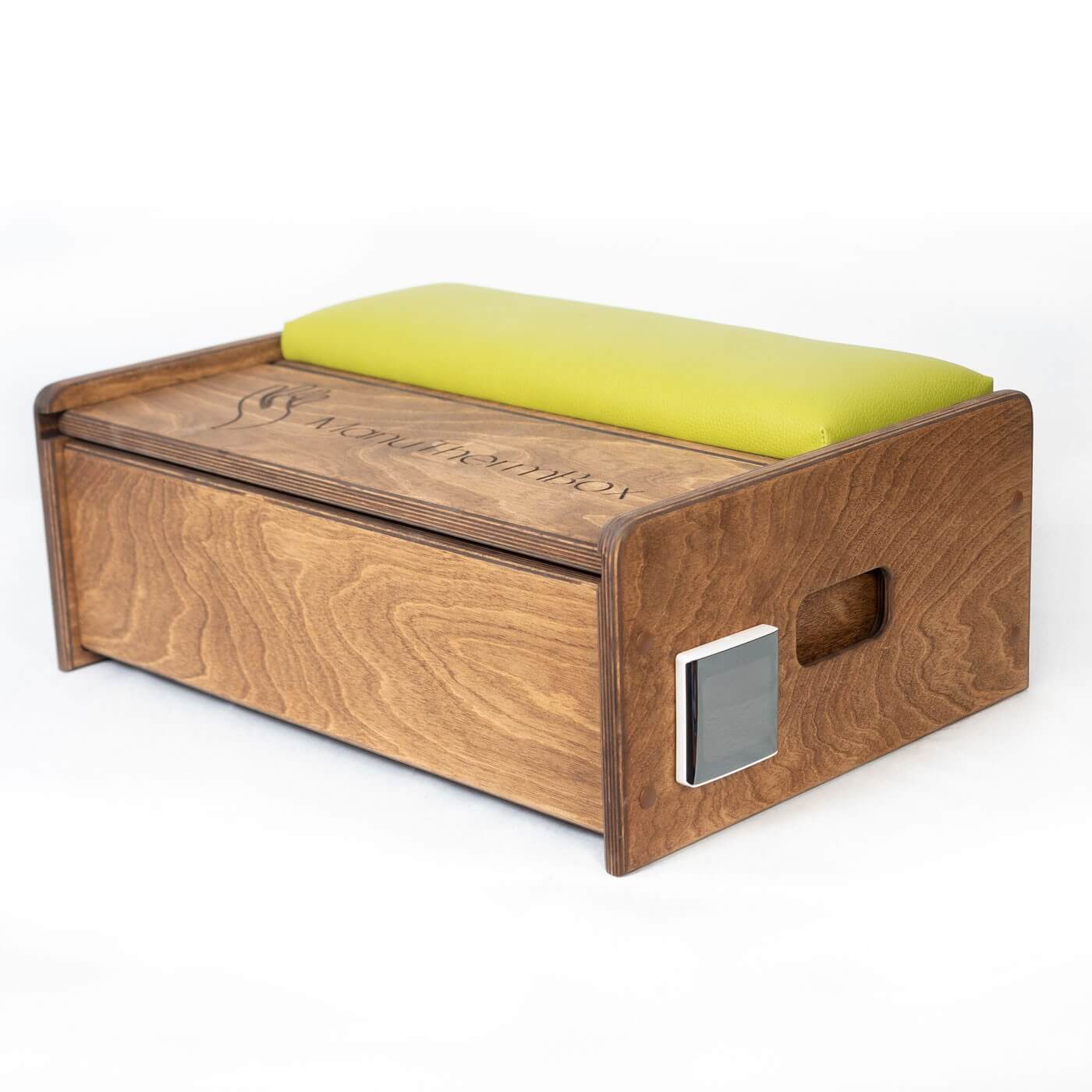 Wärmegerät ManuThermBox Sandbox mit grünem Polster