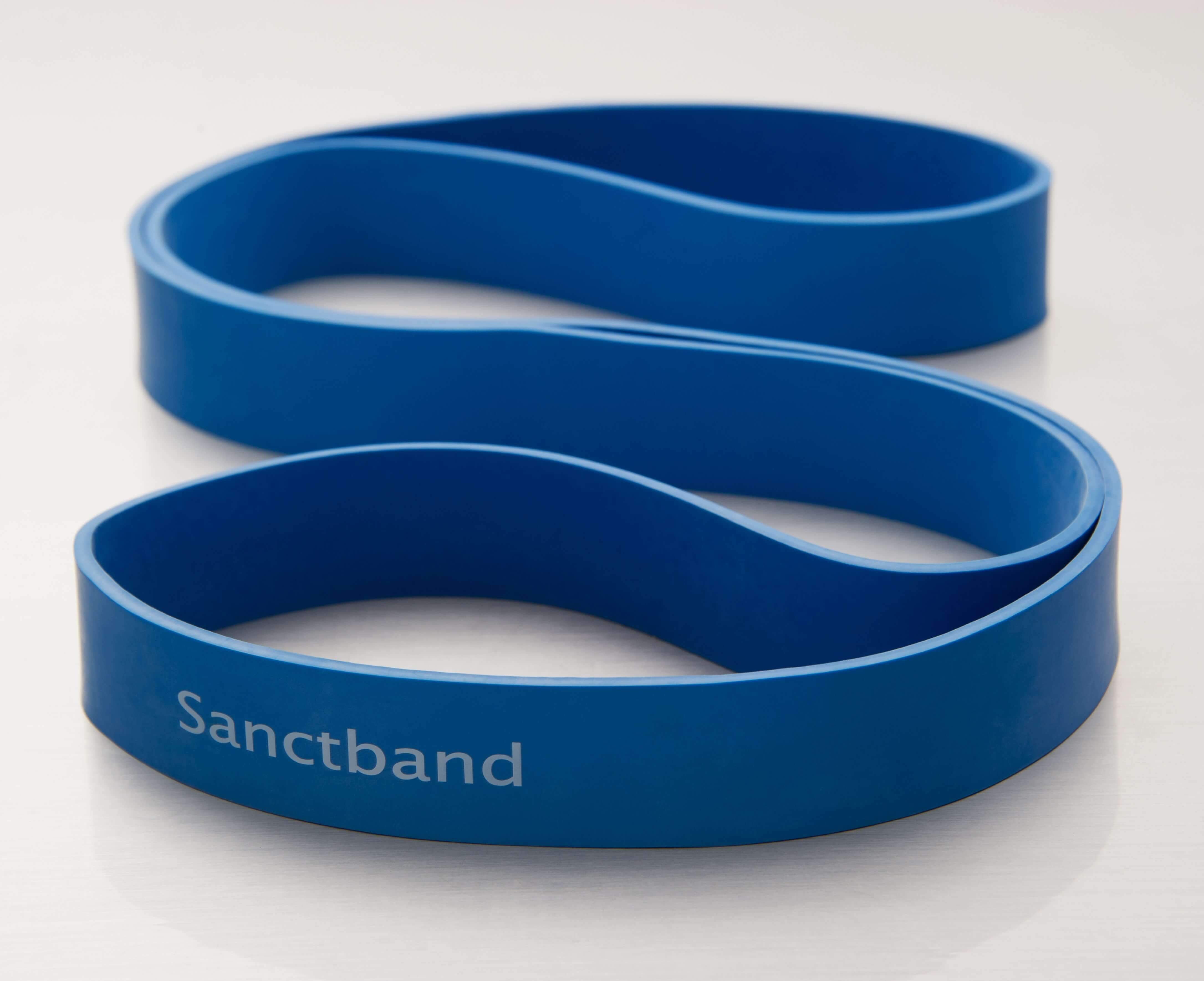 Fitnessband Sanctband Super Loop in blau