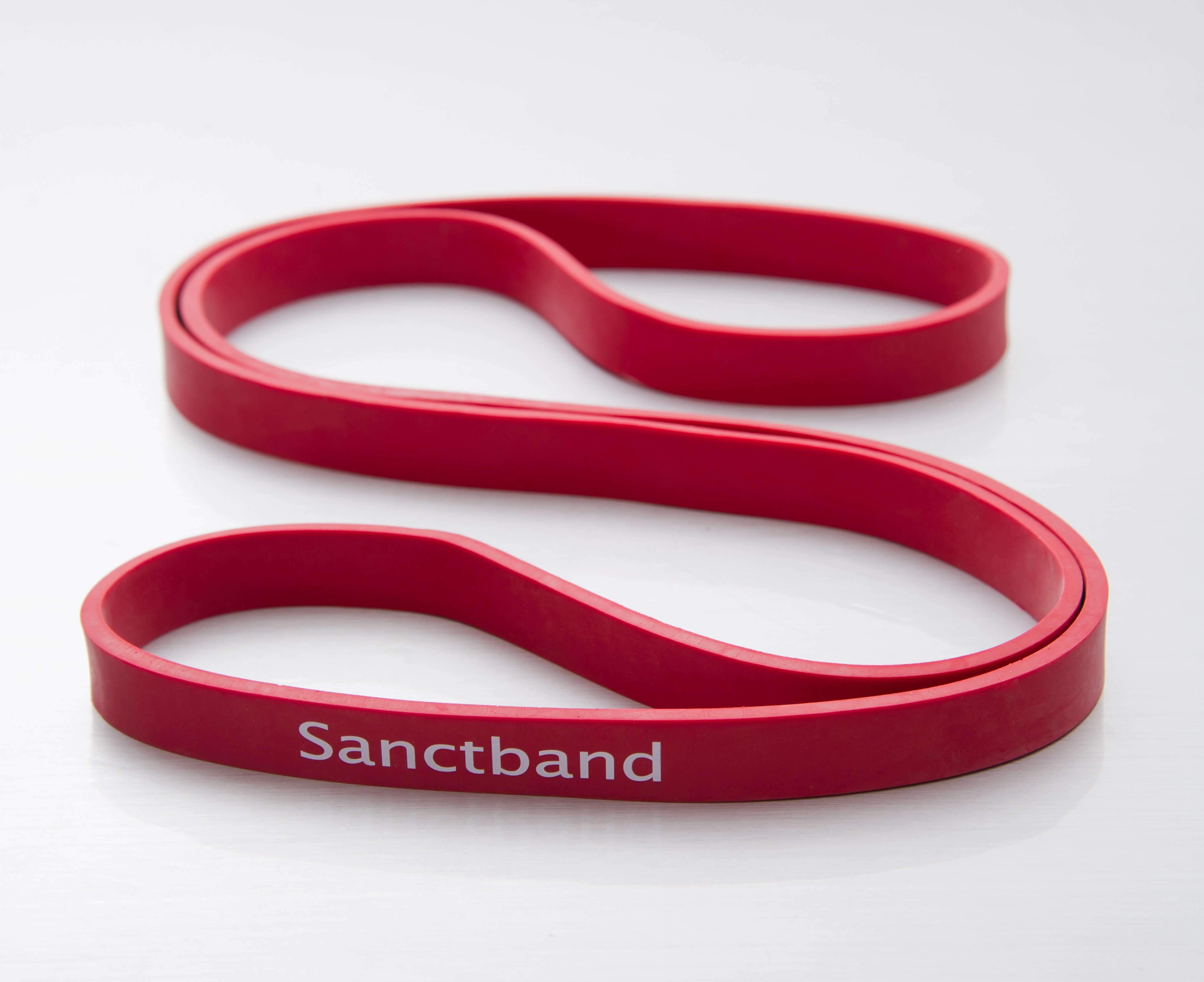 Fitnessband Sanctband Super Loop in Rot