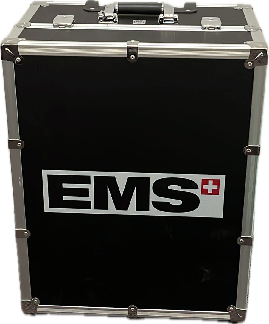 Geschlossener Gerätekoffer SWISS DOLORCLAST® Case mobility für Stoßwellengeräte
