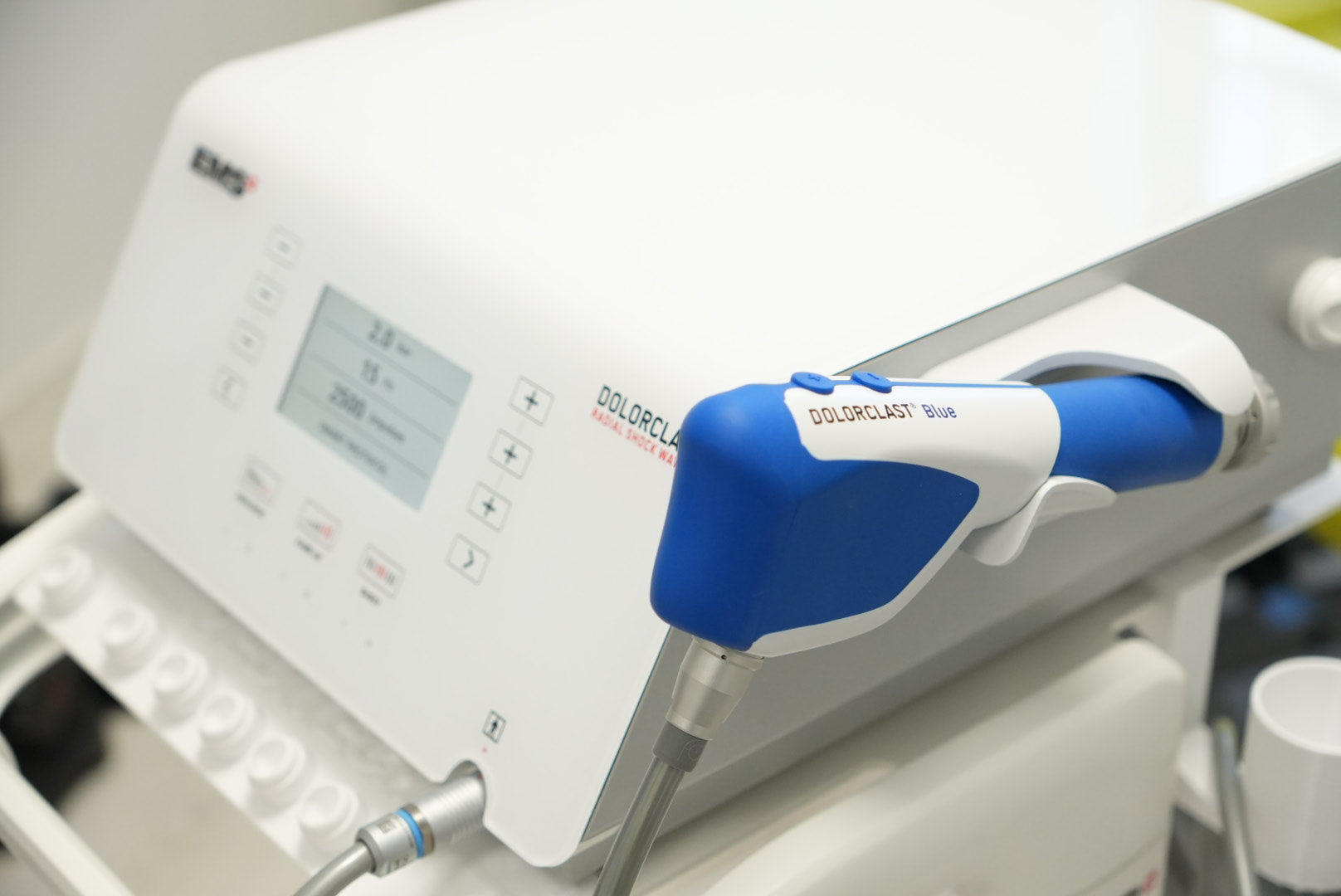 Gebrauchtgerät- Stoßwellengerät SWISS DOLORCLAST® Radial Shock Waves für Therapie