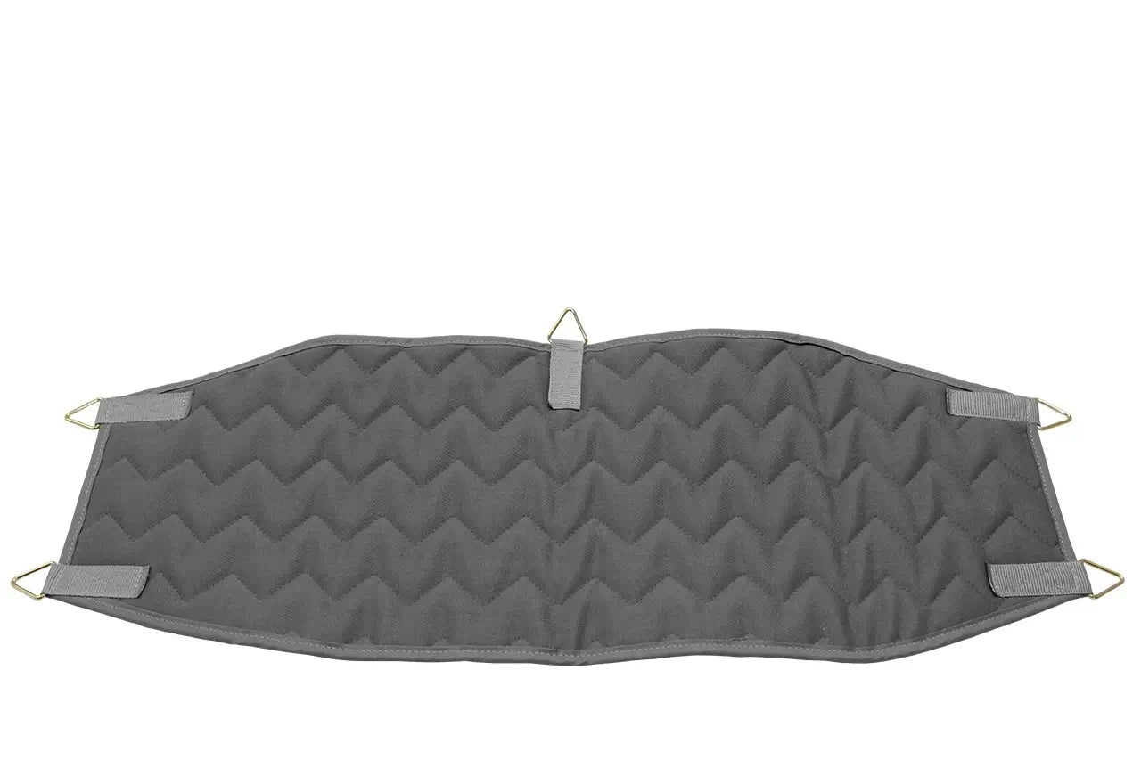 Beckenschlinge SVG mit fünf Ringen in grau