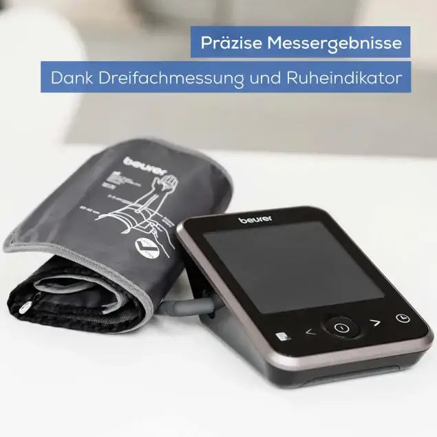 Blutdruckmessgerät Beurer BM 64 mit dreifacher Messung und Ruheindikator