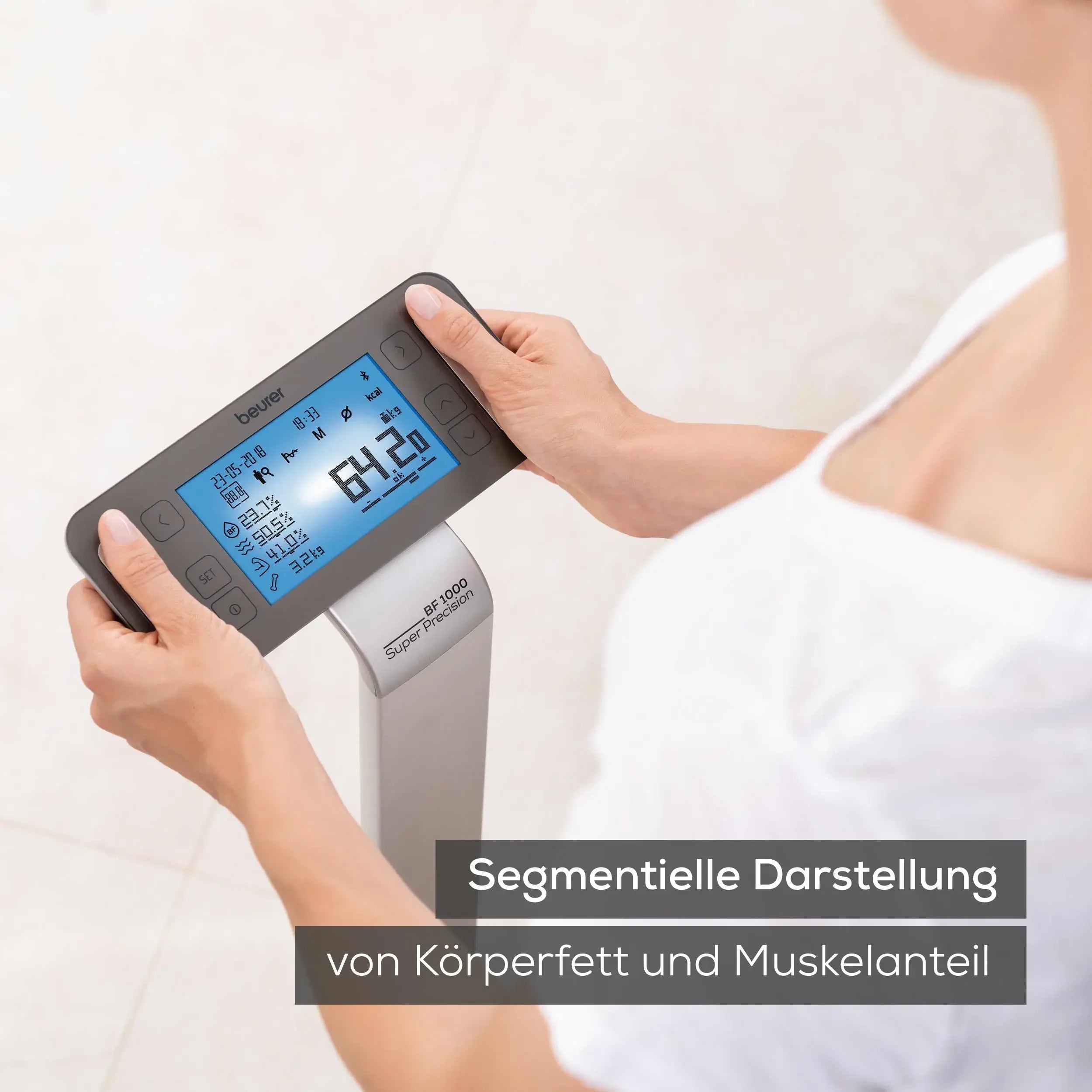 Fettwaage Beurer BF 1000 Super Precision mit Segmentalmessung