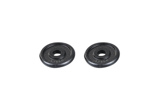 Zwei Hantelscheiben SVG 30 mm 1,25 kg