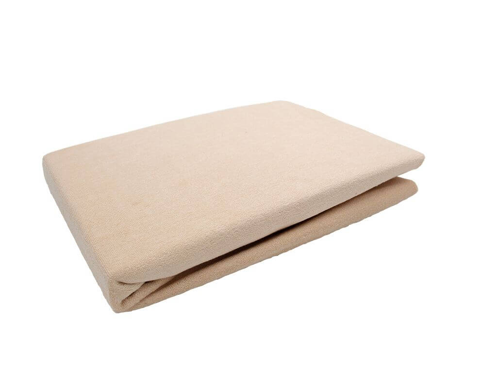 Liegenbezug Frottee 80x195cm in puder