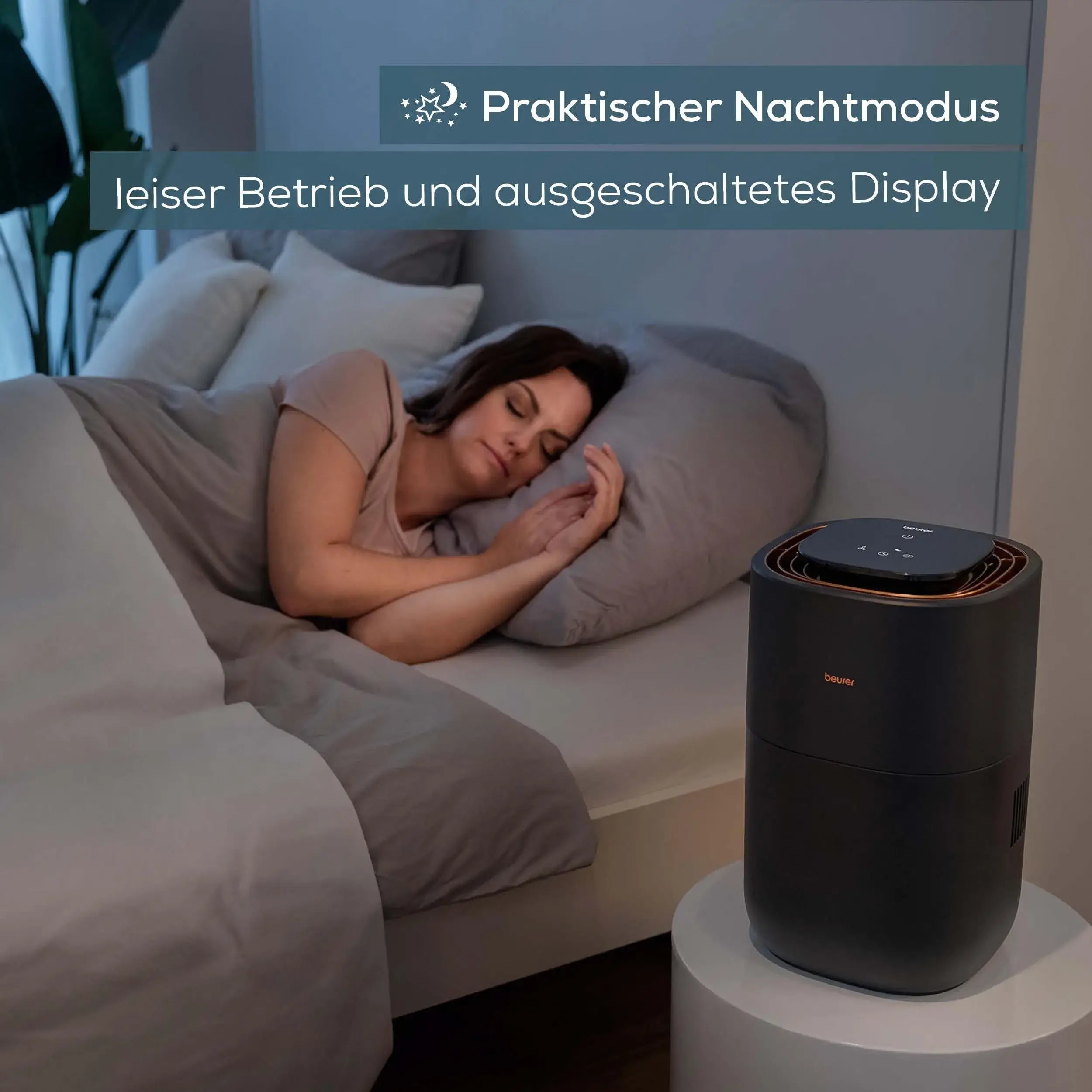 Luftbefeuchter Beurer LB 300 Plus mit leisem Nachtmodus