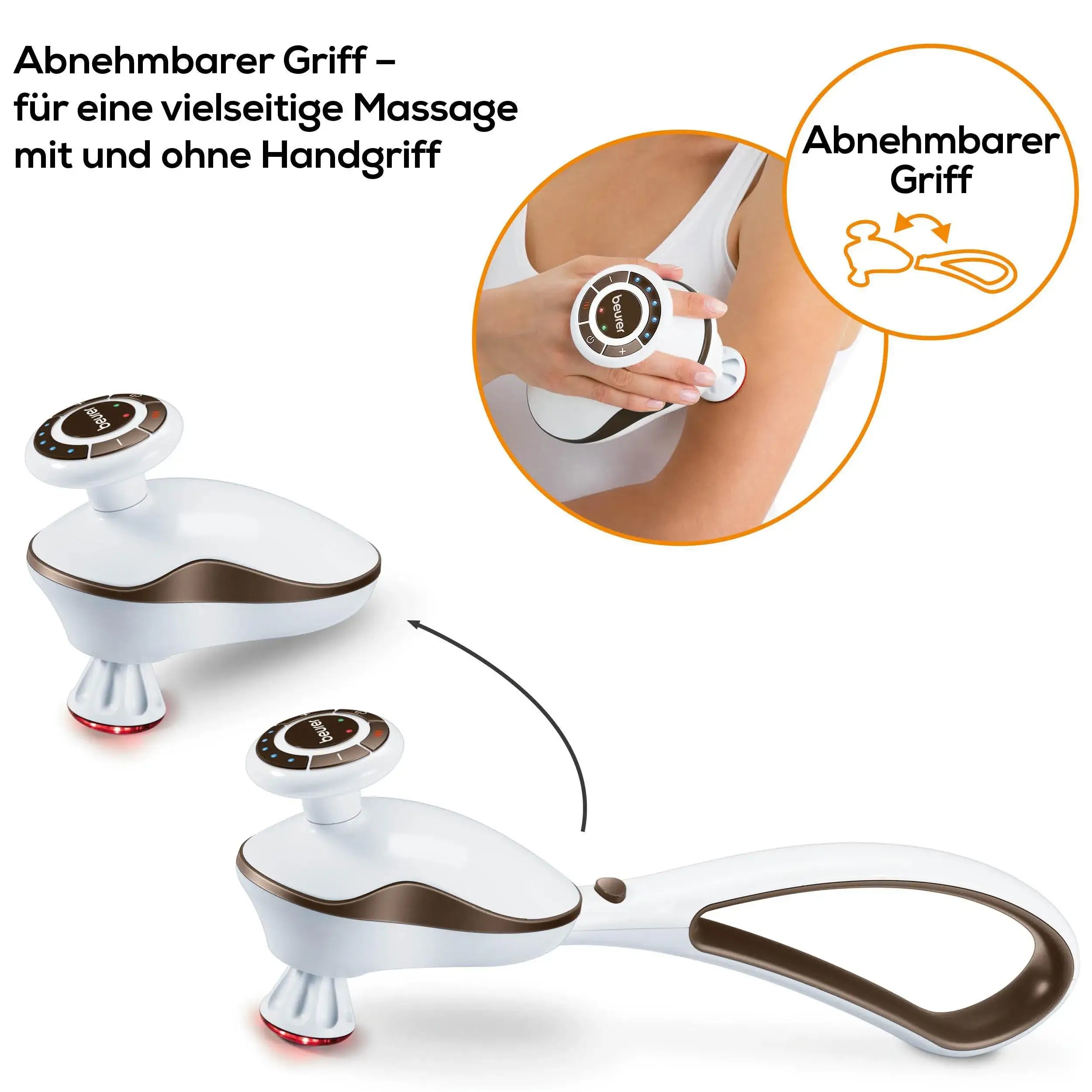 Klopf-Massagegerät Beurer MG 510 mit Wärmefunktion und Akku