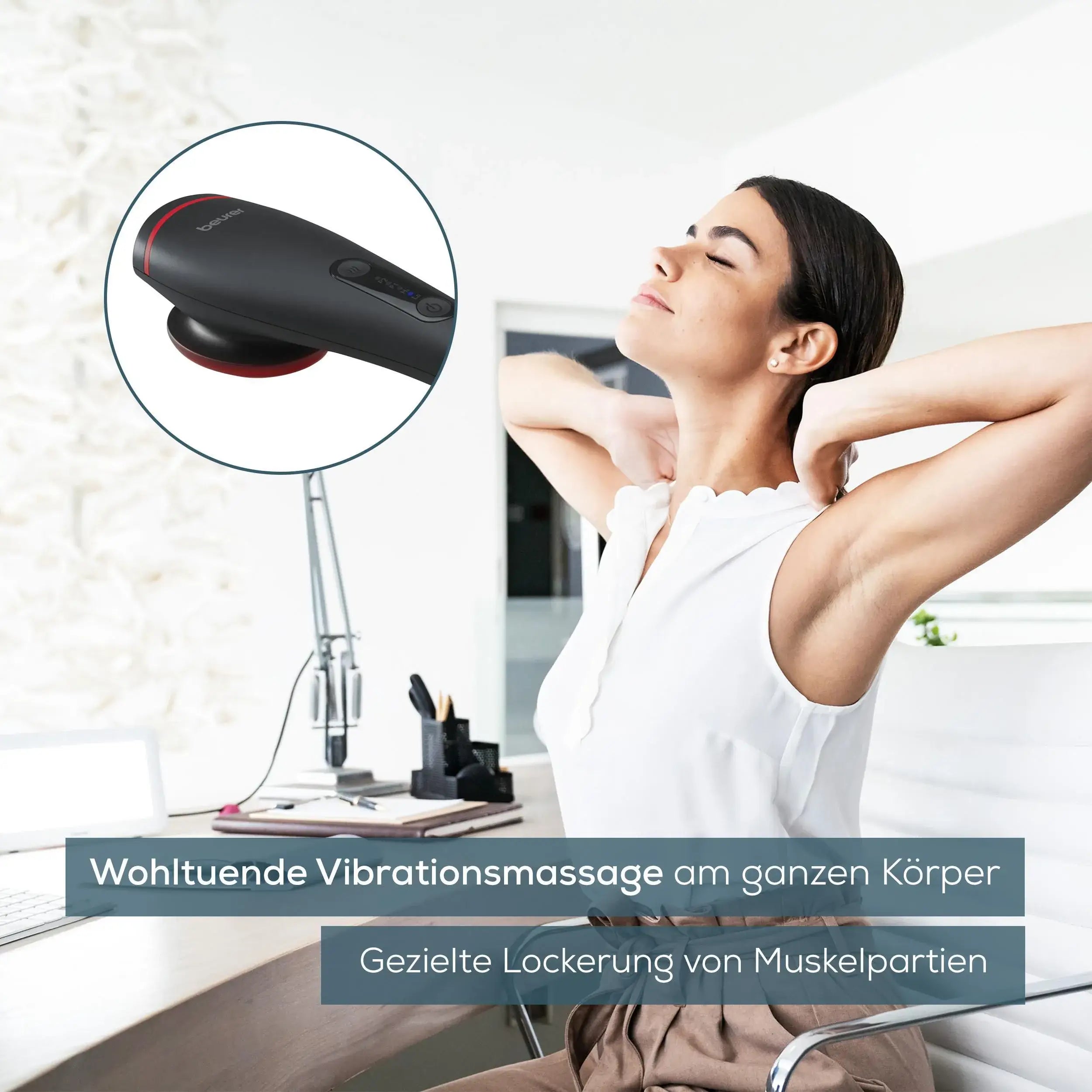Wärme-Massagegerät Beurer MG 24 für Vibrationsmassage
