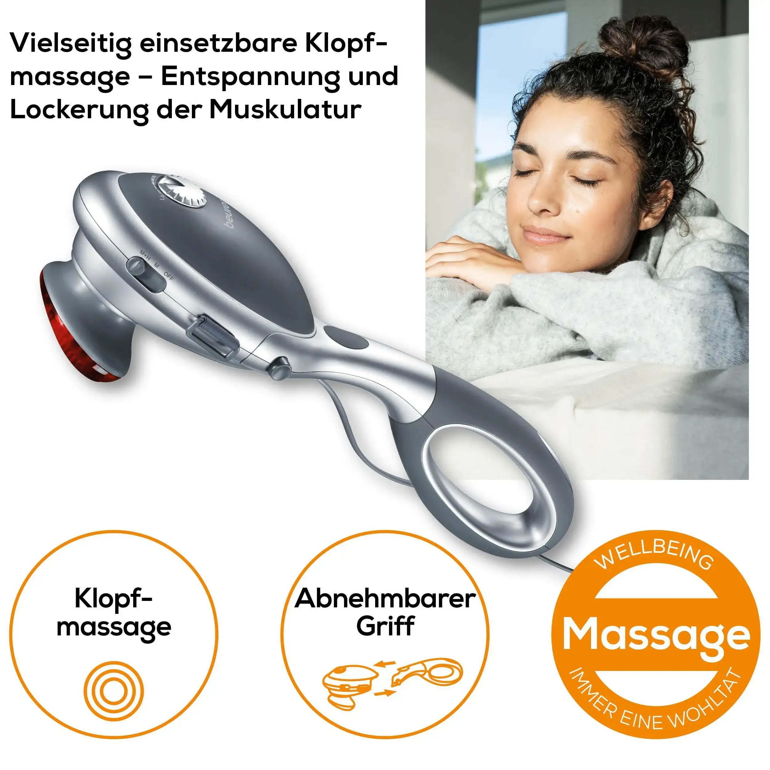 Massagegerät Beurer MG 70 für Klopfmassage
