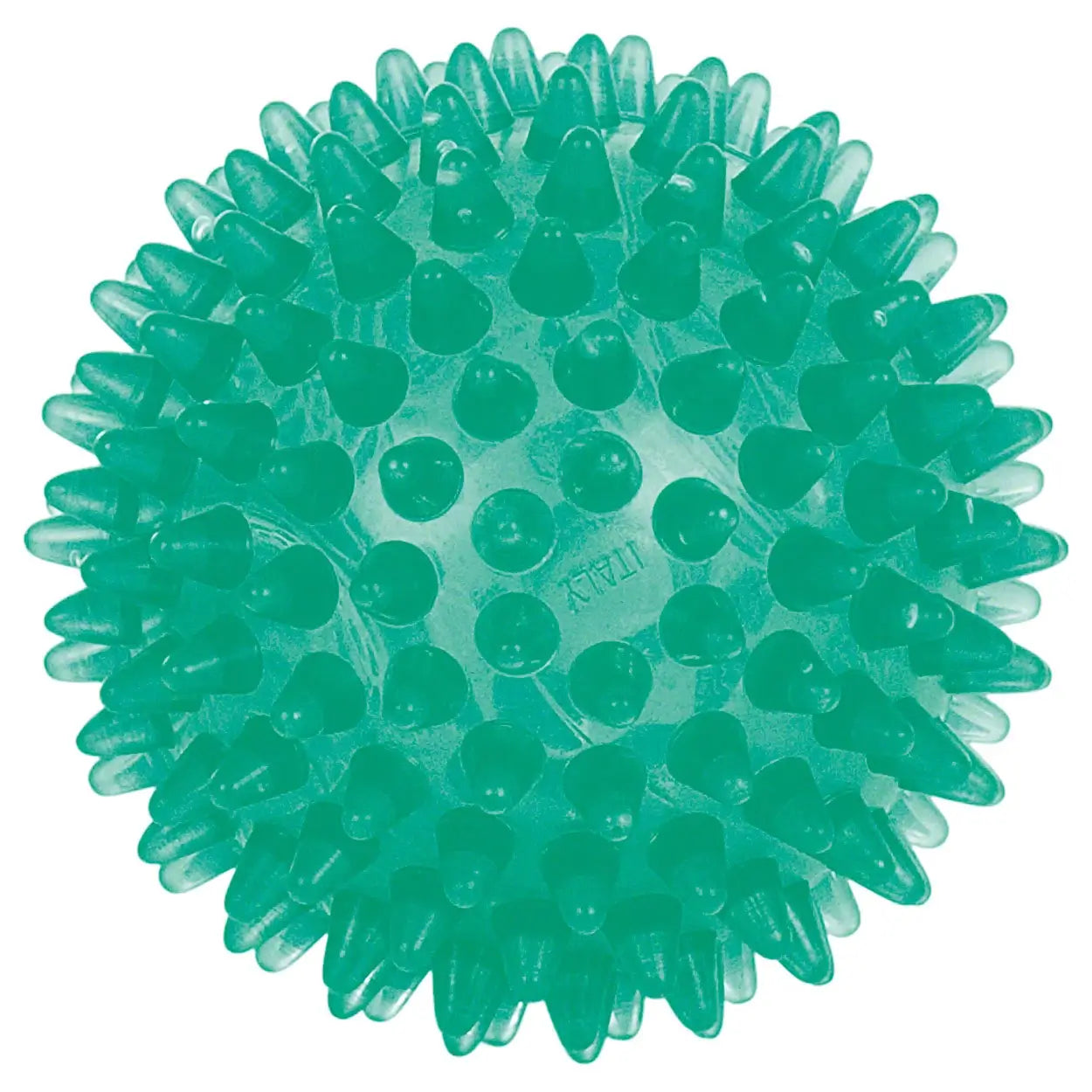 Reflex-Ball Sport-Tec mit Noppen 8 cm in grün-transparent