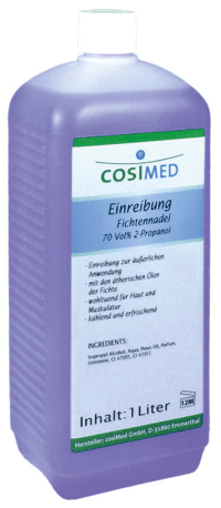 Einreibung cosiMed Fichtennadeln in 1l Flasche