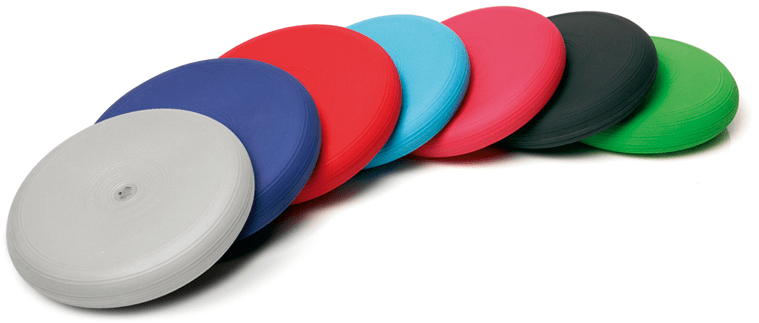 7 Gymnastik-Ballkissen DYNAIR® in unterschiedlichen Farben