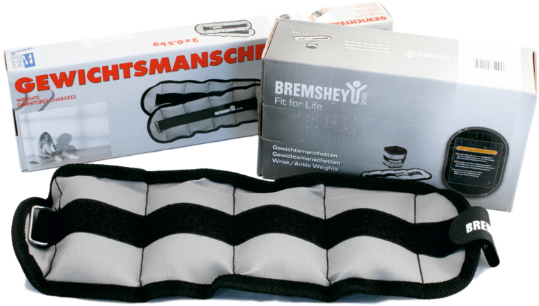 Gewichtsmanschetten mit Verpackung