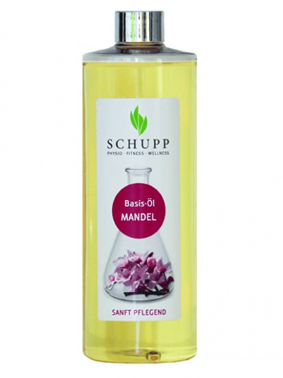 Badeöl Schupp Basis Mandel in 500ml Flasche