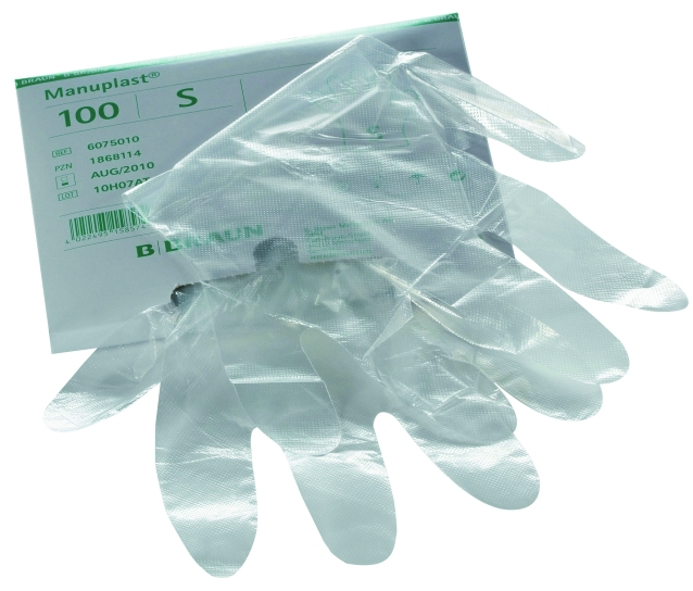 Handschuhe Manuplast® aus Ausziehverpackung