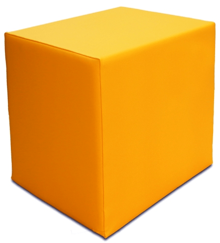 Lagerungswürfel in orange