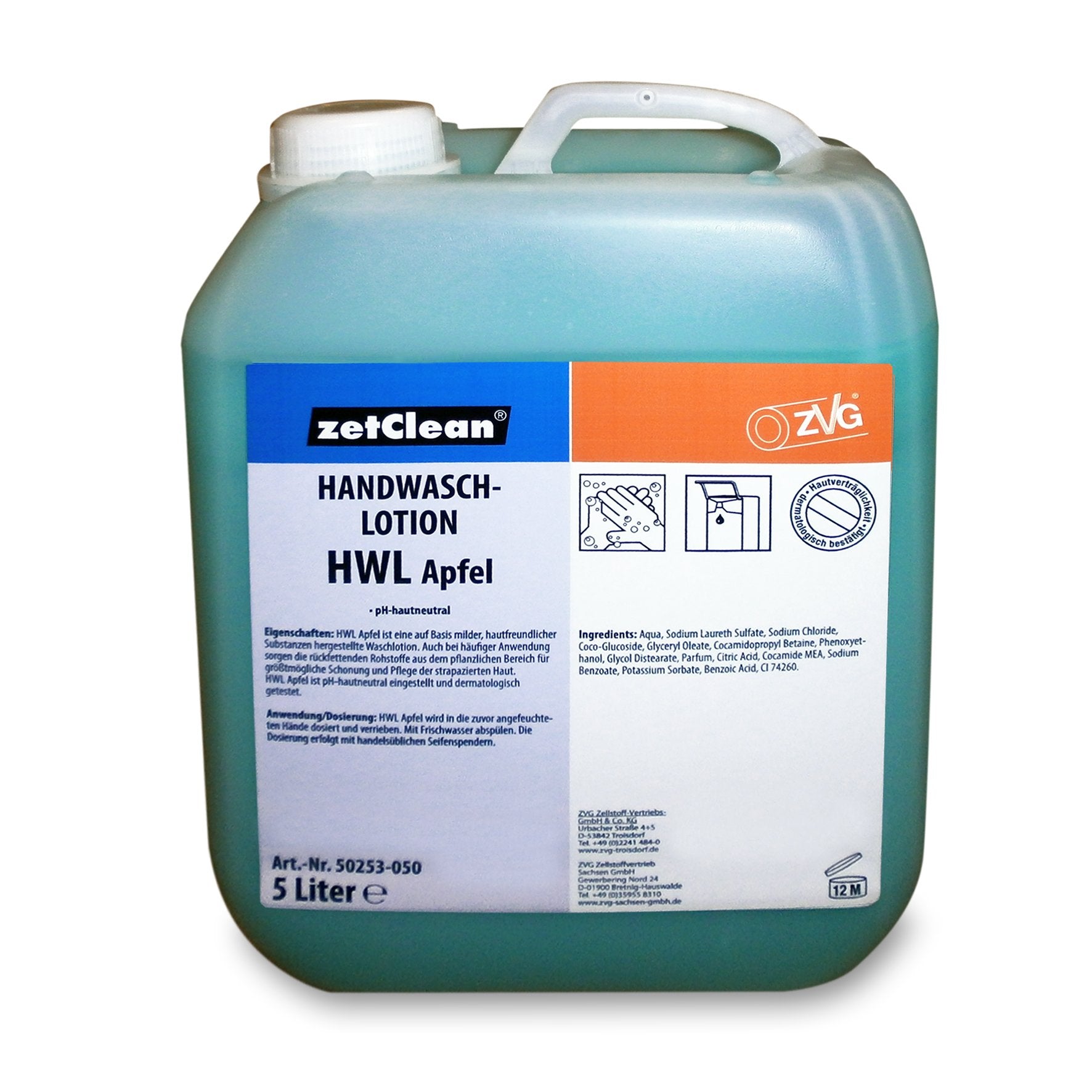 Handwaschlotion Apfel in 5l Kanister