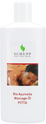 Bio Massage Öl Schupp Pitta für Ayurveda