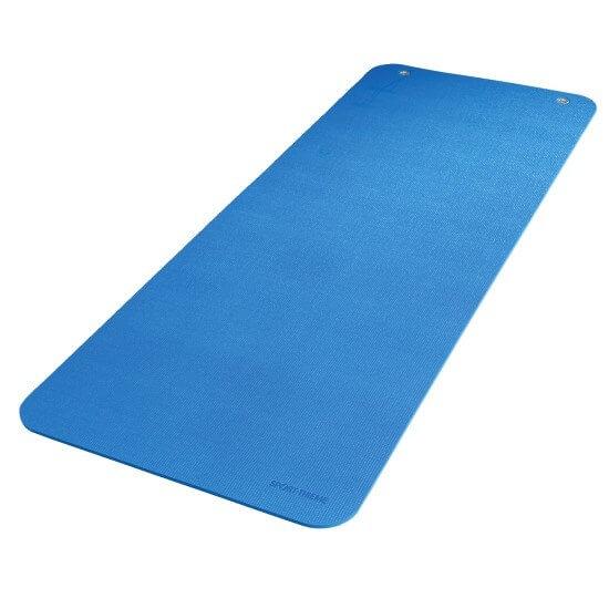 Gymnastikmatte Fit & Fun – mit Ösen zur Aufhängung, Format: 180x60x1 cm (Dicke 1 cm), Gewicht: 2,7 kg, Hersteller: Sport-Thieme GmbH, ideal für die Krankengymnastik & das Fitnesstraining in der Physiotherapie, im Fitnessstudio, in der Reha oder Zuhause - MEDITECH Sachsen GmbH