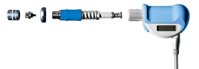 SWISS DOLORCLAST® EVO Blue Handstück HS blau, Stoßwellentherapiegerät - jetzt bestellen im MEDITECH24 Online Shop