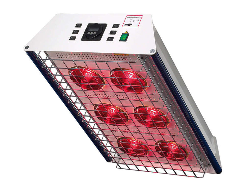 Rotlicht-Wärmestrahler mit Stativ für Physiotherapie