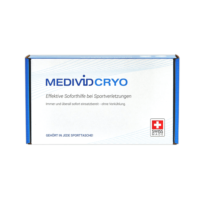 Kühlbandage Set MEDIVID CRYO Sport Bundle für Sportverletzungen
