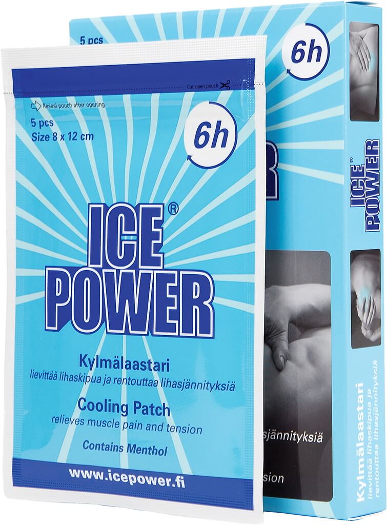 Kühlpflaster ICE POWER Kühl-Patch gegen Kopfschmerzen