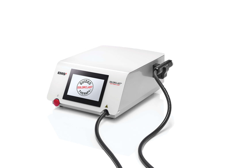 Lasergerät SWISS DolorClast® High Power Laser für Schmerzbehandlung