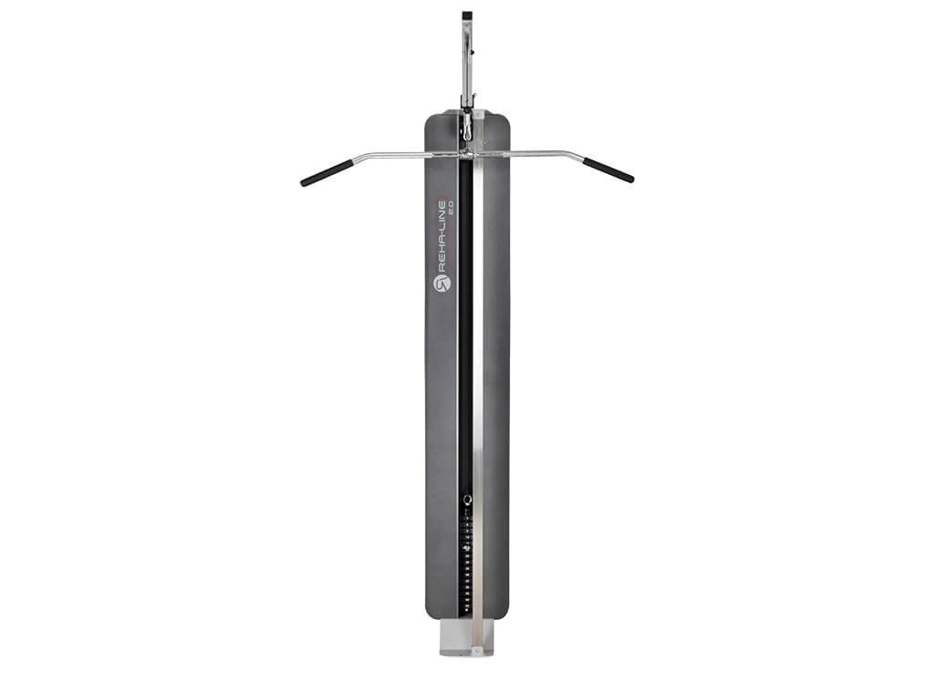 Verkleideter Latzug REHA-LINE 2.0 ohne Sitzfläche und mit Latissimusbügel
