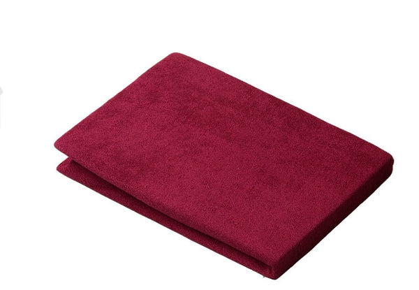 Spannbezug Frottee 65x195 cm mit Nasenschlitz