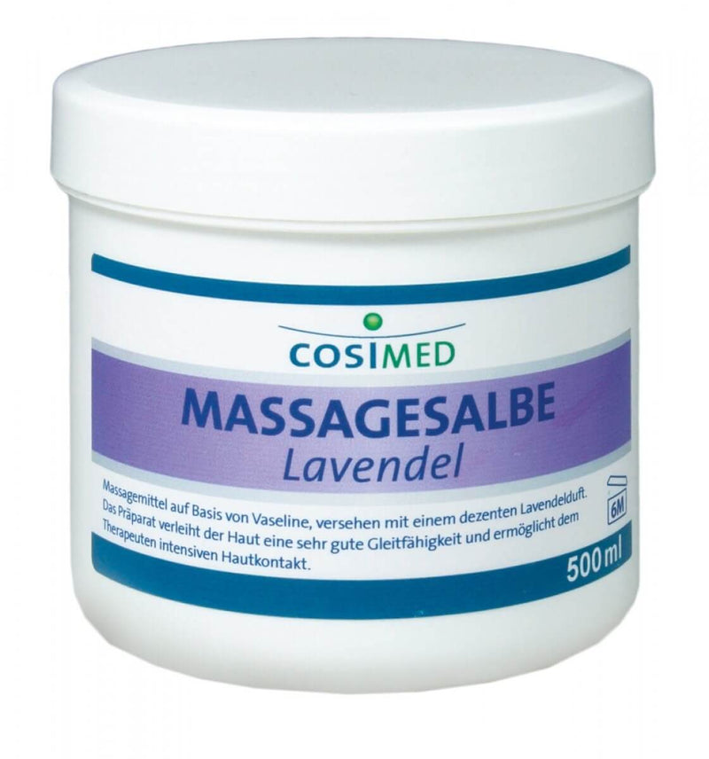 Massagecreme cosiMed – in verschiedenen Düften, als 500ml Dose, Hersteller: cosiMed GmbH, ideal für die Massage, die Kosmetik, den Sport oder den Praxisbedarf in der Physiotherapie - MEDITECH Sachsen GmbH
