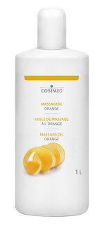 Massageöl cosiMed Orange als 1 Liter Flasche & 5 L Kanister