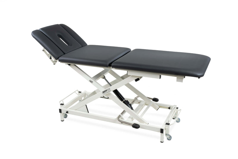 Hydraulische Therapieliege v.ACTIVE-PRO'HY mit 3-teiliger Liegefläche