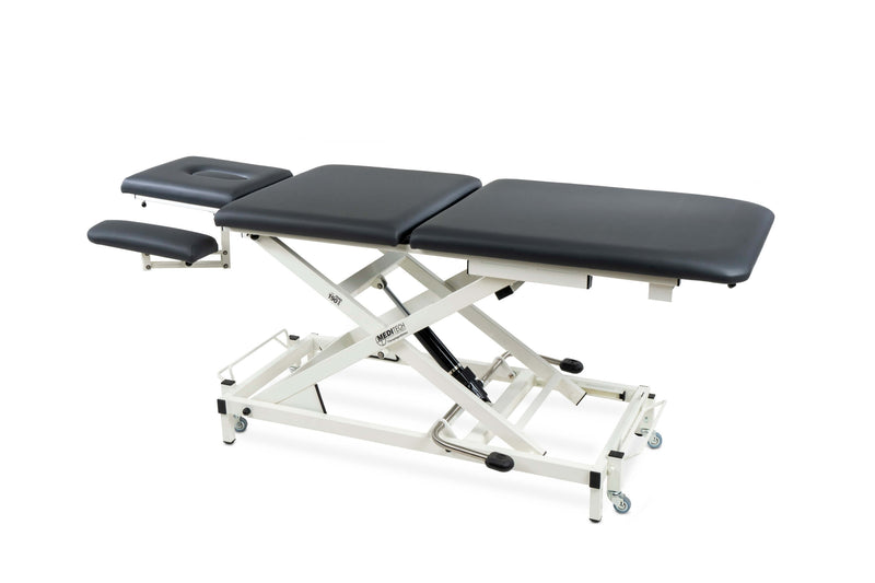 Hydraulische Therapieliege v.ACTIVE-PRO'HY mit 3-teiliger Liegefläche