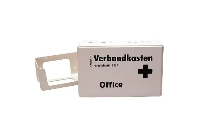 Verbandskasten Söhngen Office nach DIN 13157 mit Wandhalterung