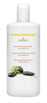 Wellness Massageöl cosiMed Zitrusfrüchte für Kosmetik